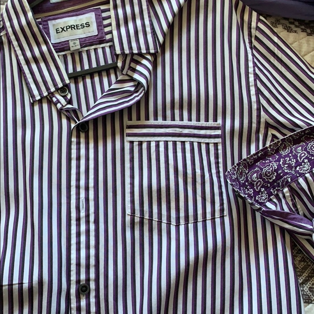 Stripped button down - Picture 3 of 3